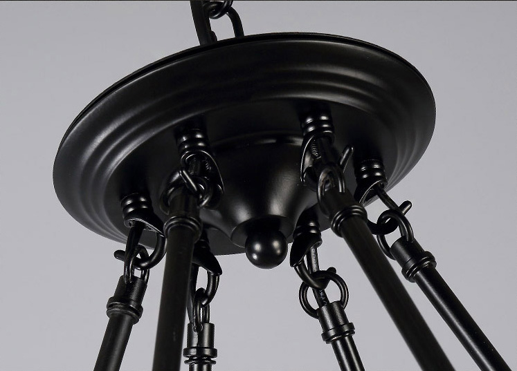 โคมไฟแขวนเพดาน เชือกทรงกลม 2 ชั้น 14 ดวง [DD1020]