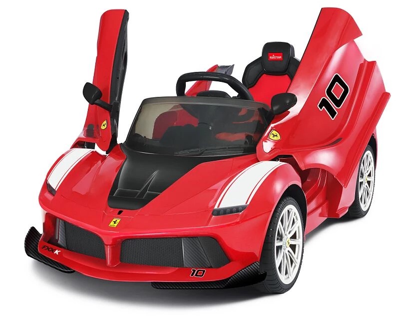 รถแบตเตอรี่พร้อมรีโมทบังคับวิทยุ RASTAR Ferrari Laferrari FXX K 12V Ride-On (Red)