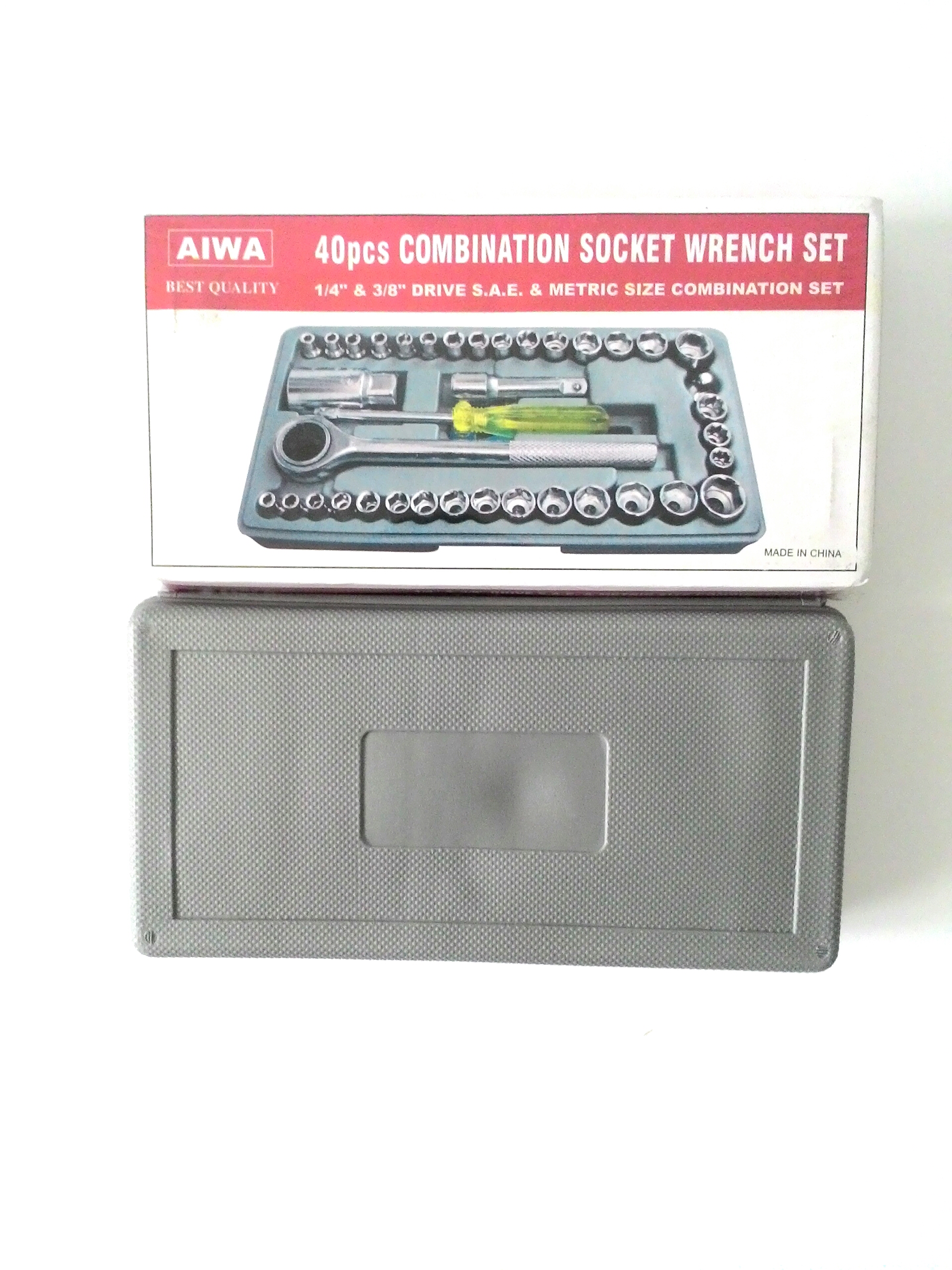 ชุดเครื่องมือบล๊อคอเนกประสงค์AIWA 40 ชิ้น