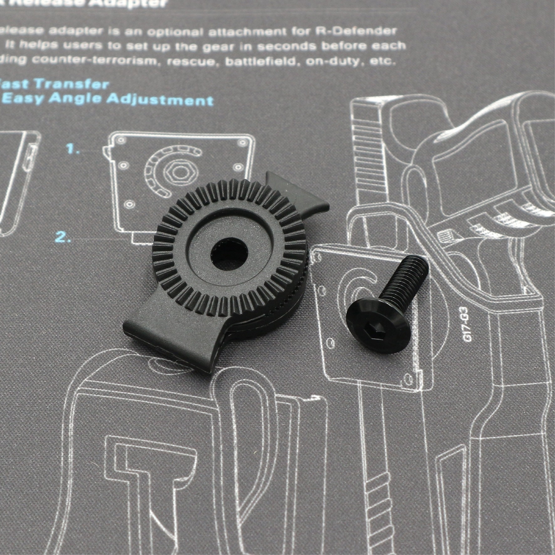 CYTAC thailand ตัวปรับองศา ใช้กับซอง (ปลดล็อคนิ้วชี้) Cytac R-Defender เท่านั้น ! (Angle Regulator)