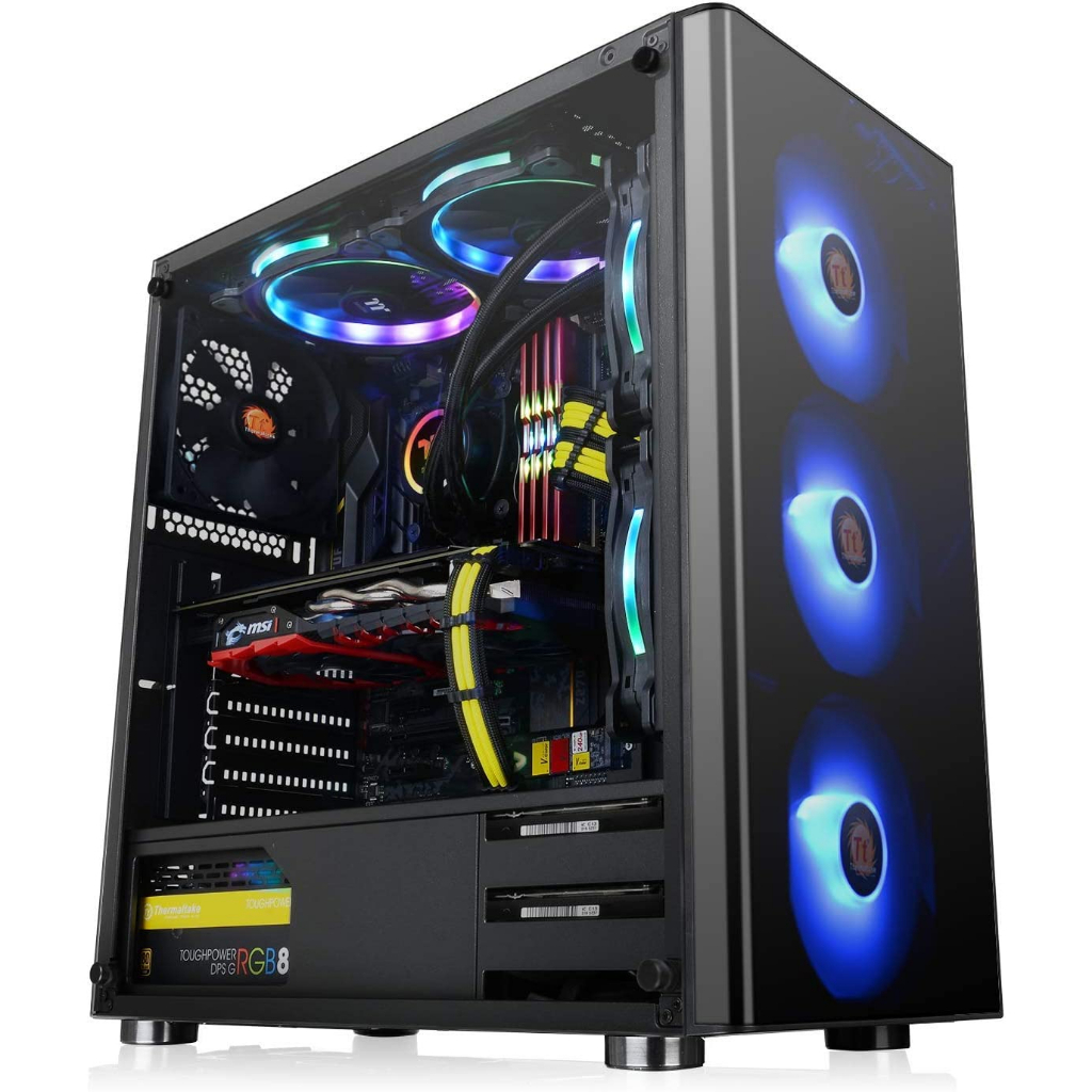 CASE THERMALTAKE V200 TEMPERED GLASS RGB EDITION