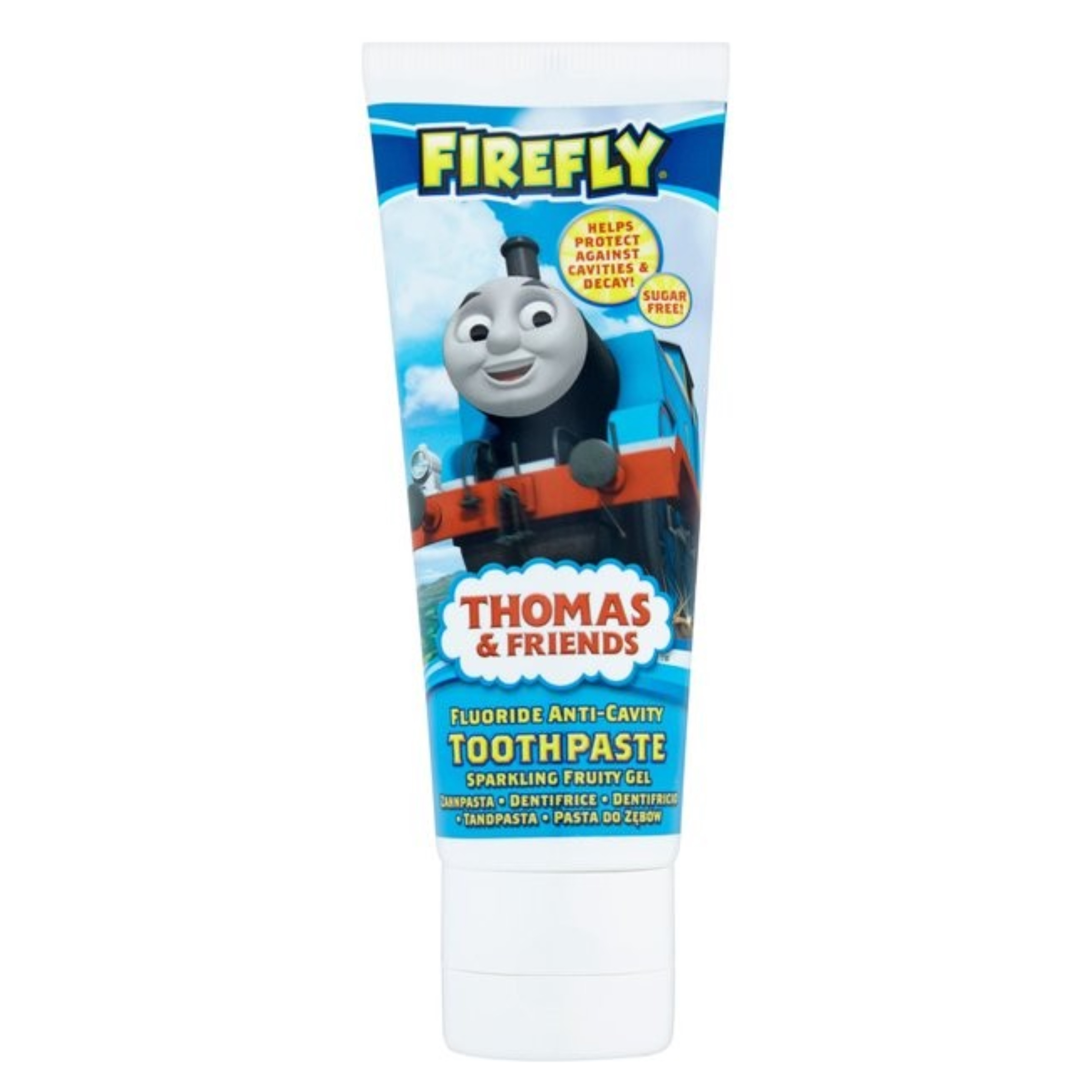 ยาสีฟันผสมฟลูออไรด์สำหรับเด็ก FireFly Thomas & Friends Fluoride Anti-Cavity Toothpaste