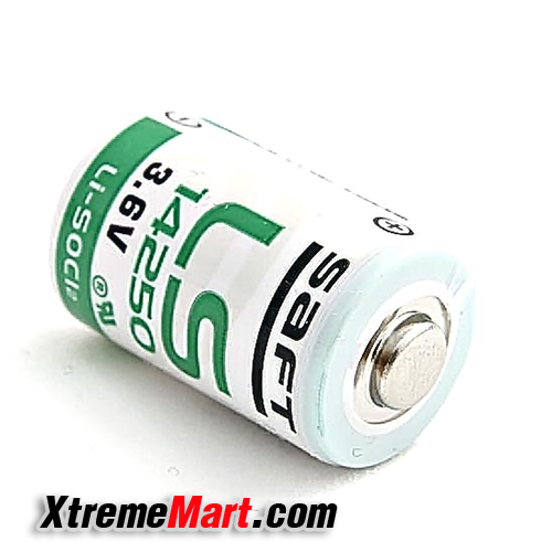 แบตเตอรี่ SAFT LS 14250 3.6V 1/2 AA Primary Lithium Battery ของแท้ 100%(ก้อนละ)