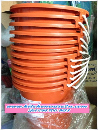 P07055 ถังเหลืองสังฆทาน ขนาด 5.5 แกลอน เหลืองเข้ม ราคาส่งต่อ 1 โหล: 12 ใบ