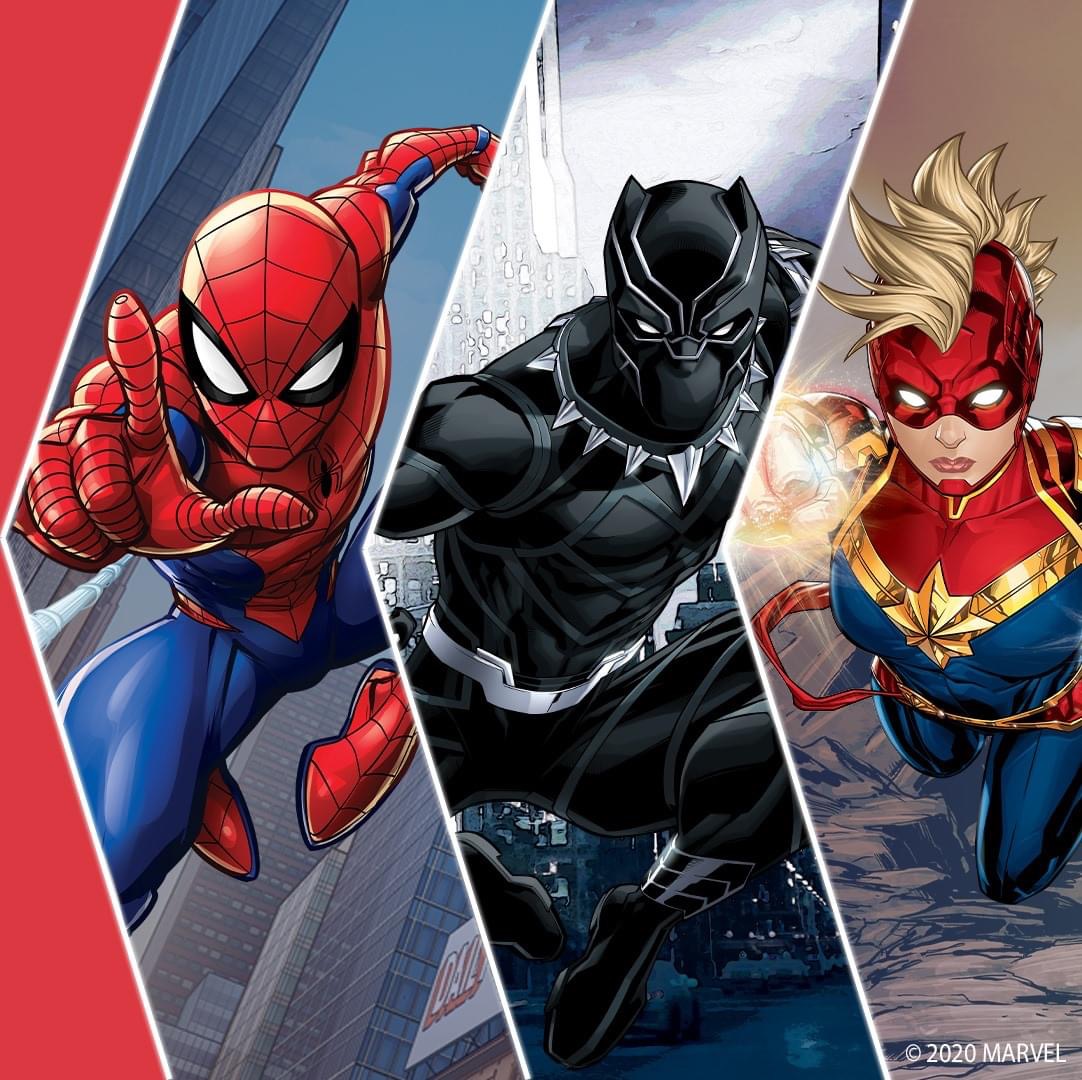 วิตามินเสริมแร่ธาตุโอเมก้า 3 ชนิดกัมมี่สำหรับเด็กโต Vitabioics Wellkid Marvel Omega-3 & Vitamin D