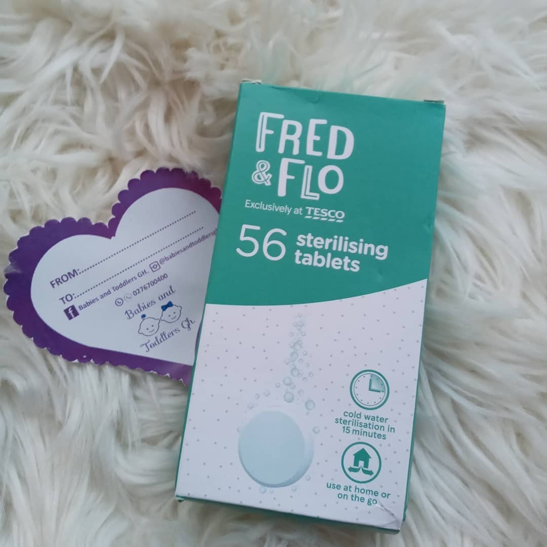 เม็ดฟู่กำจัดเชื้อโรค FRED & FLO Sterilising Tablets
