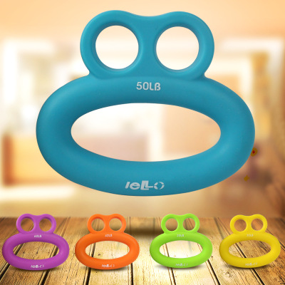พร้อมส่ง**Silicone Ring Hand Exerciser ซิลิโคน บริหารมือ ทรงแหวน PSC1068