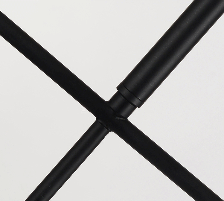 โคมไฟระย้าเหล็ก Industrial 3 หัว สีดำ [DD-017]