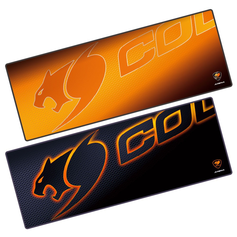 แผ่นรองเมาส์เกมมิ่ง Cougar Arena, Cougar Arena Black Gaming Mouse Pad Extra-Large 800x300x5mm