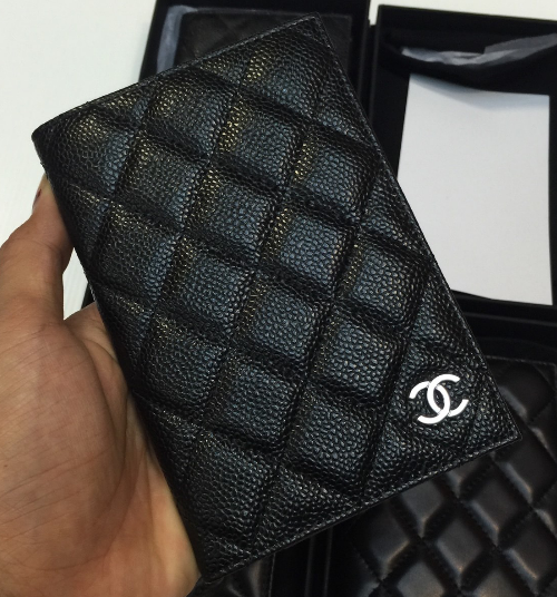 ซองใส่พาสปอร์ต cn passport cover caviar skin