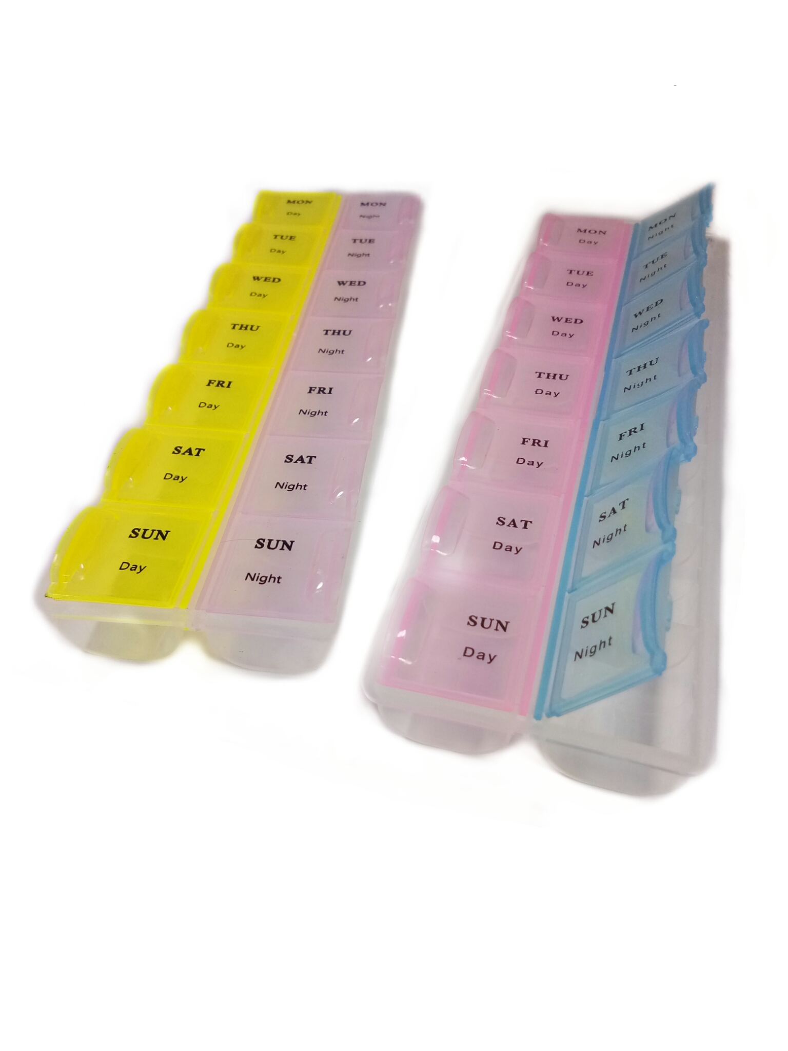 กล่องใส่ยาเม็ด7วันแบบ14ช่อง