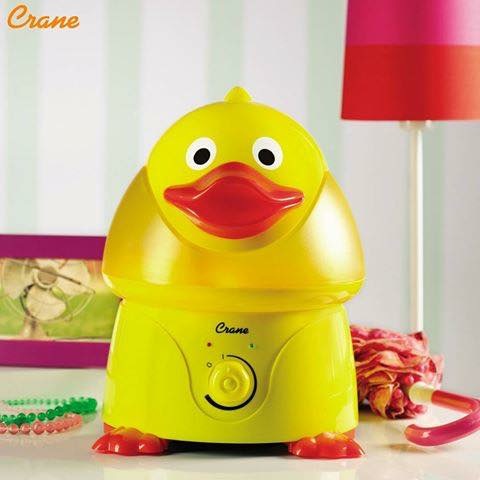 เครื่องสร้างความชื้นในอากาศ Crane USA Adorable Ultrasonic Cool Mist Humidifier (Daphnie the Duck)