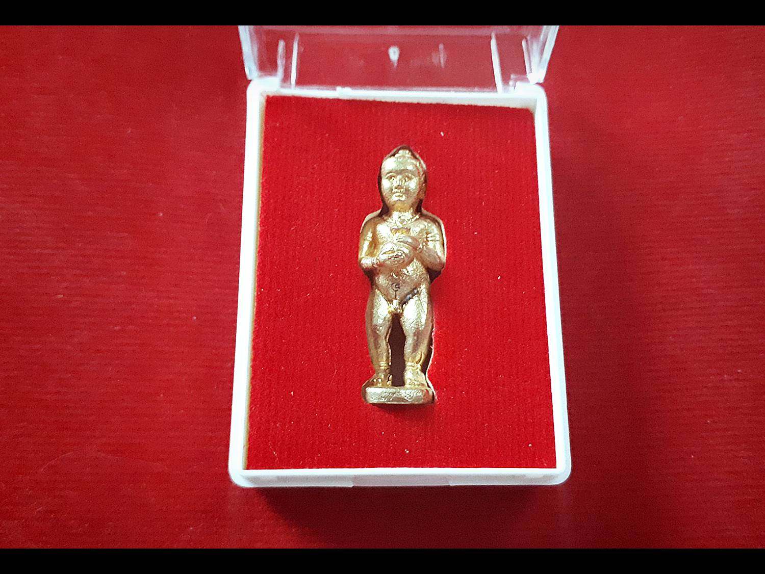 กุมารทองเทพ ดวงดี เนื้อชนวน ปี2562 #รับประกันแท้ - ครูบากฤษดา วัดสันพระเจ้าแดง(วัดป่ายาง) จ.ลำพูน อฐิษฐานปลุกเสก