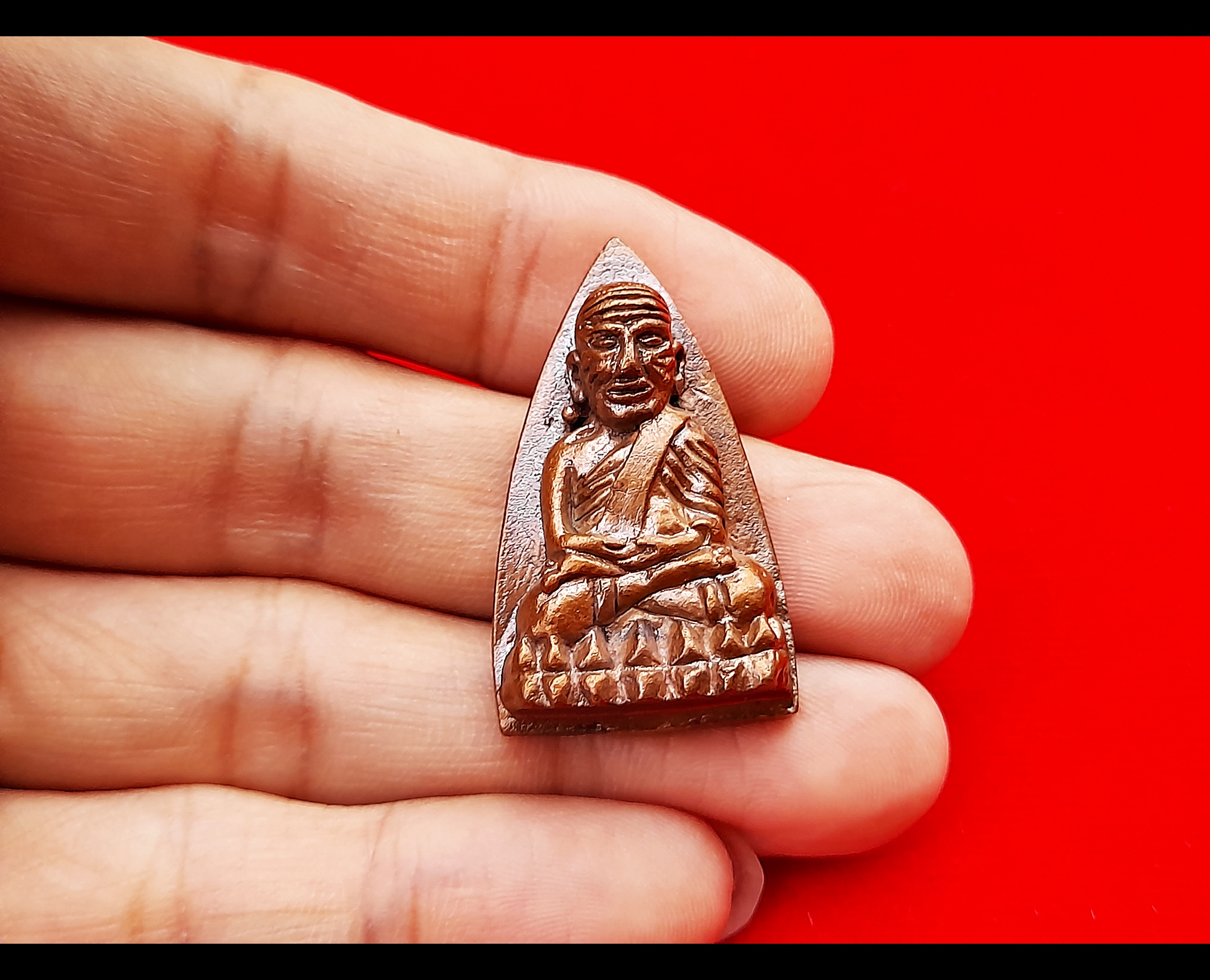 หลวงปู่ทวด(พิมพ์เต่ารีด) หลังพิมพ์ลายเซ็น เนื้อผสมชนวน ปี253X (ตอกเลขตอกโค็ด) #รับประแท้และทัน - สมเด็จพระสังฆราช พระญาณสังวร วัดบวรนิเวศ
