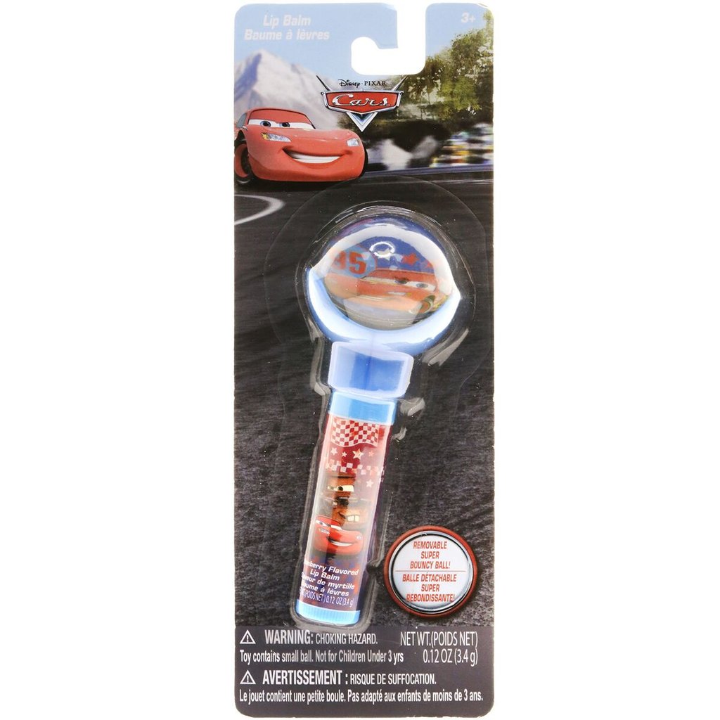 ลิปบาล์มปลอดสารพิษพร้อมลูกบอลเด้งดึ๋ง Townleygirl Lip Balm with Bouncy Ball (Cars)