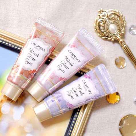 (#02) Canmake Wink Glow Eyes 8mL #02 Sakura Mauve อายชาโดว์น้ำผึ้ง เนื้อครีม เพิ่มความชุ่มชื่นที่เปลือกตา โกลว์ๆ ฉ่ำวาวสวย ให้ประกายสดใสดูดวงตาวิ้งๆ ตามชื่อเลยค่ะ