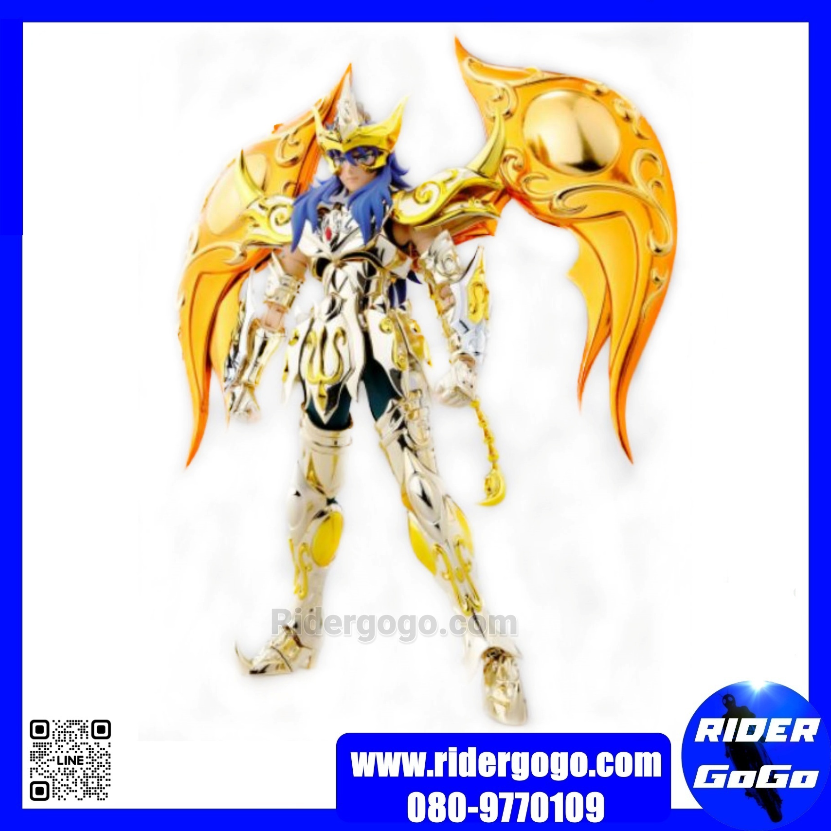 โมเดล เซนต์เซย่า ชุดก็อดคลอธ Seiya Scorpio Milo God Cloth