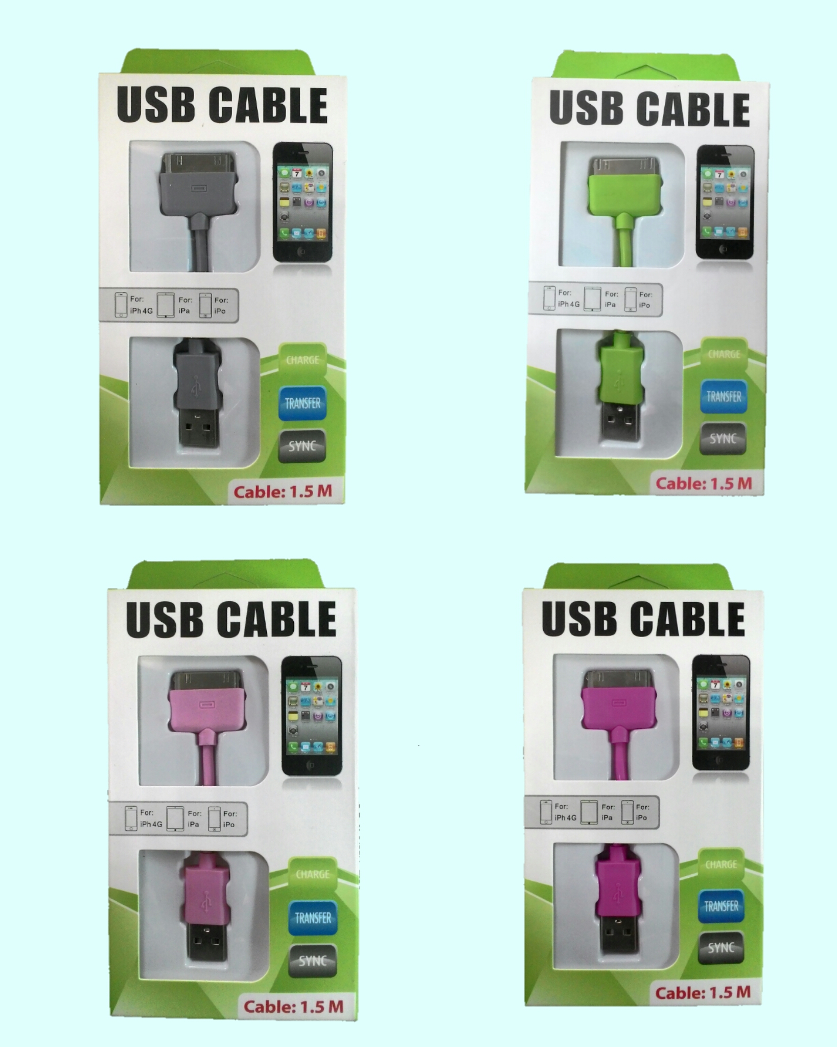 สายชาร์จไอโฟน4,สายชาร์จไอแพด1,2,3,สายชาร์จไอพอด