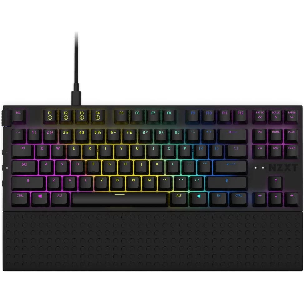 (US) NZXT Function Tenkeyless PC Gaming Mechanical Keyboard Warranty: 2 Years