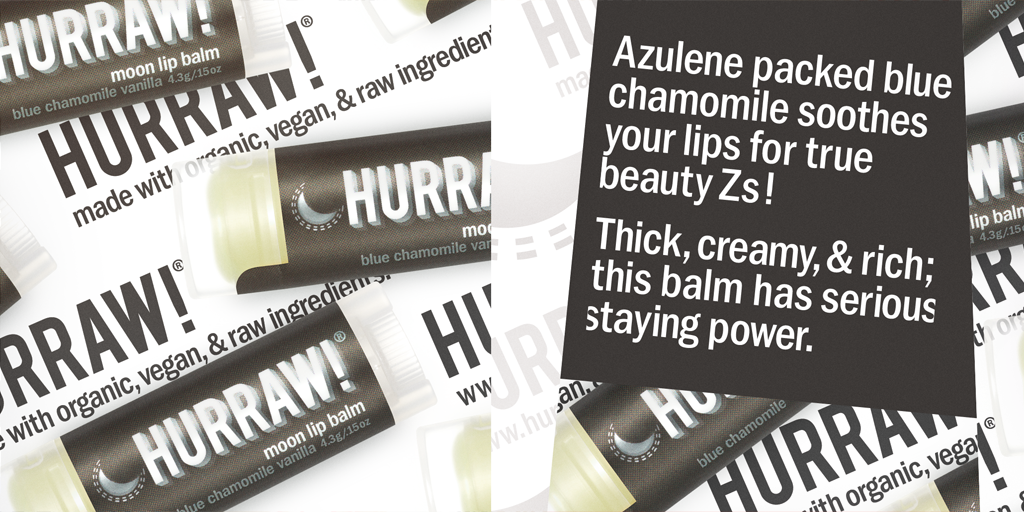 ลิปบาล์มปลอดสารพิษ HURRAW! Moon Lip Balm