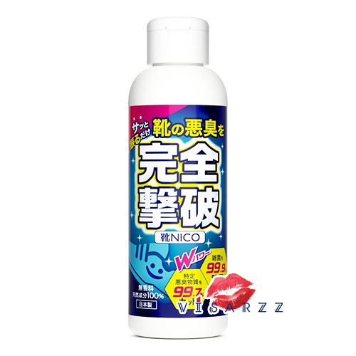 Shoe Nico Shoe Deodorizer 80g ผงโรยดับกลิ่นรองเท้า ลดแบคทีเรียที่ทำให้เกิดกลิ่นในรองเท้าได้ 99.7%