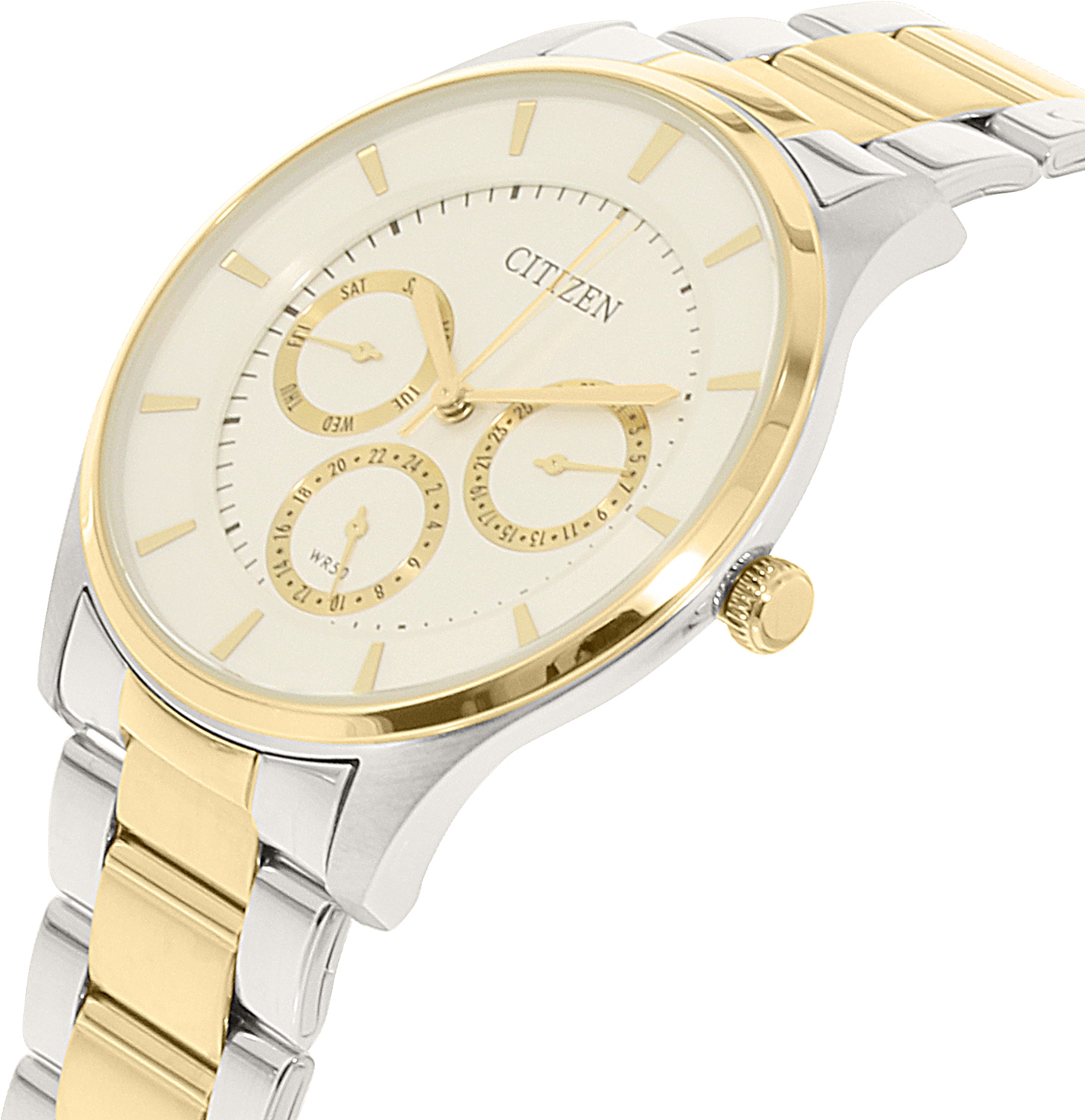 Citizen Analog White Dial Men's Watch-AG8358-52A