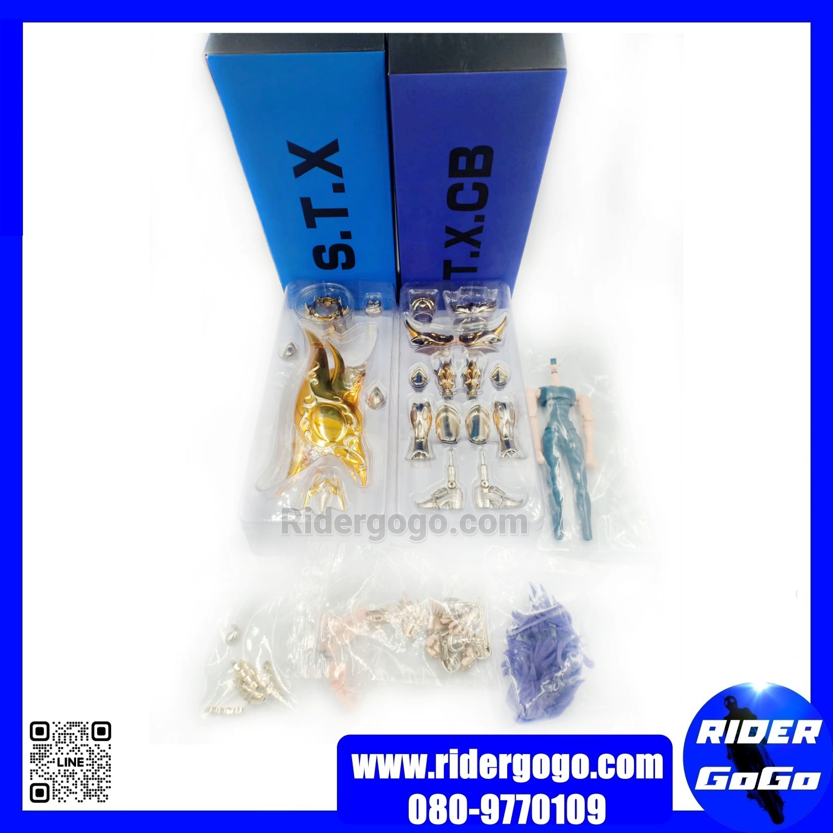 โมเดล เซนต์เซย่า ชุดก็อดคลอธ Seiya Scorpio Milo God Cloth