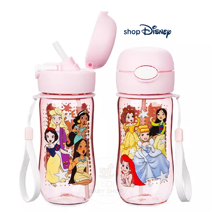 กระติกน้ำแบบหลอดกดเด้งสำหรับเด็ก Disney Princess Flip-Top Canteen (2019)