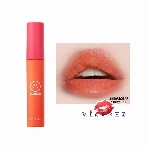 ฉลากไทย Exp 10/22 (#Near & Dear) CandyLab x NCT Dream Creampop the Velvet Lip Color แคนดี้แล็บ ลิปจิ้มจุ่ม เนื้อเนียนนุ่ม บางเบา ดุจกำมะหยี่ เม็ดสีชัดเจน เกลี่ยง่าย ติดทนนาน พร้อมให้ความชุ่มชื่น ให้สีสดใสตลอดทั้งวัน