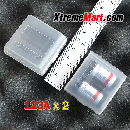 กล่องใส่แบตเตอรี่ CR123A 16340