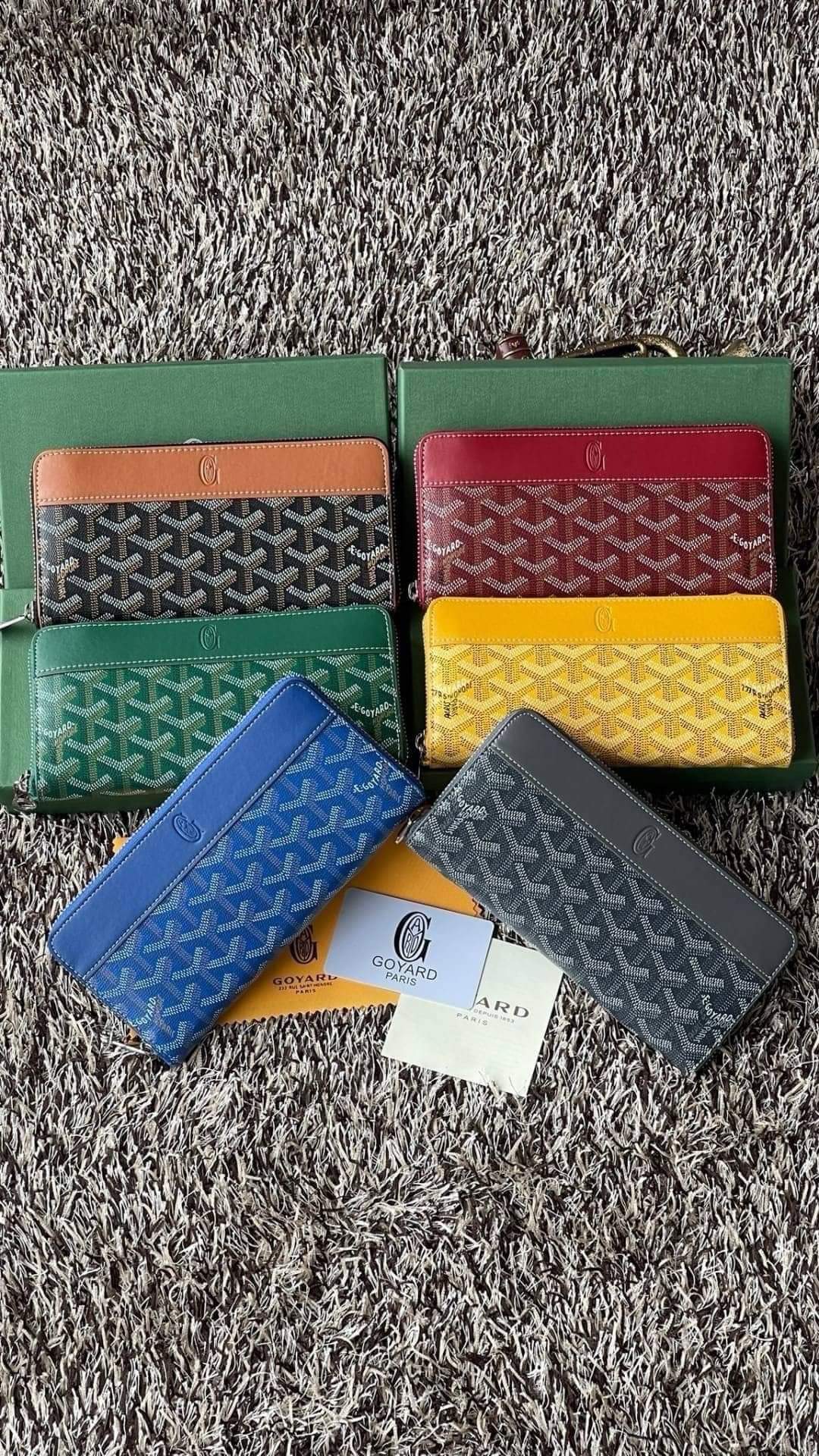 Goyard Matignon GM Walle (แอดไลน์ก่อนสั่งซื้อ)