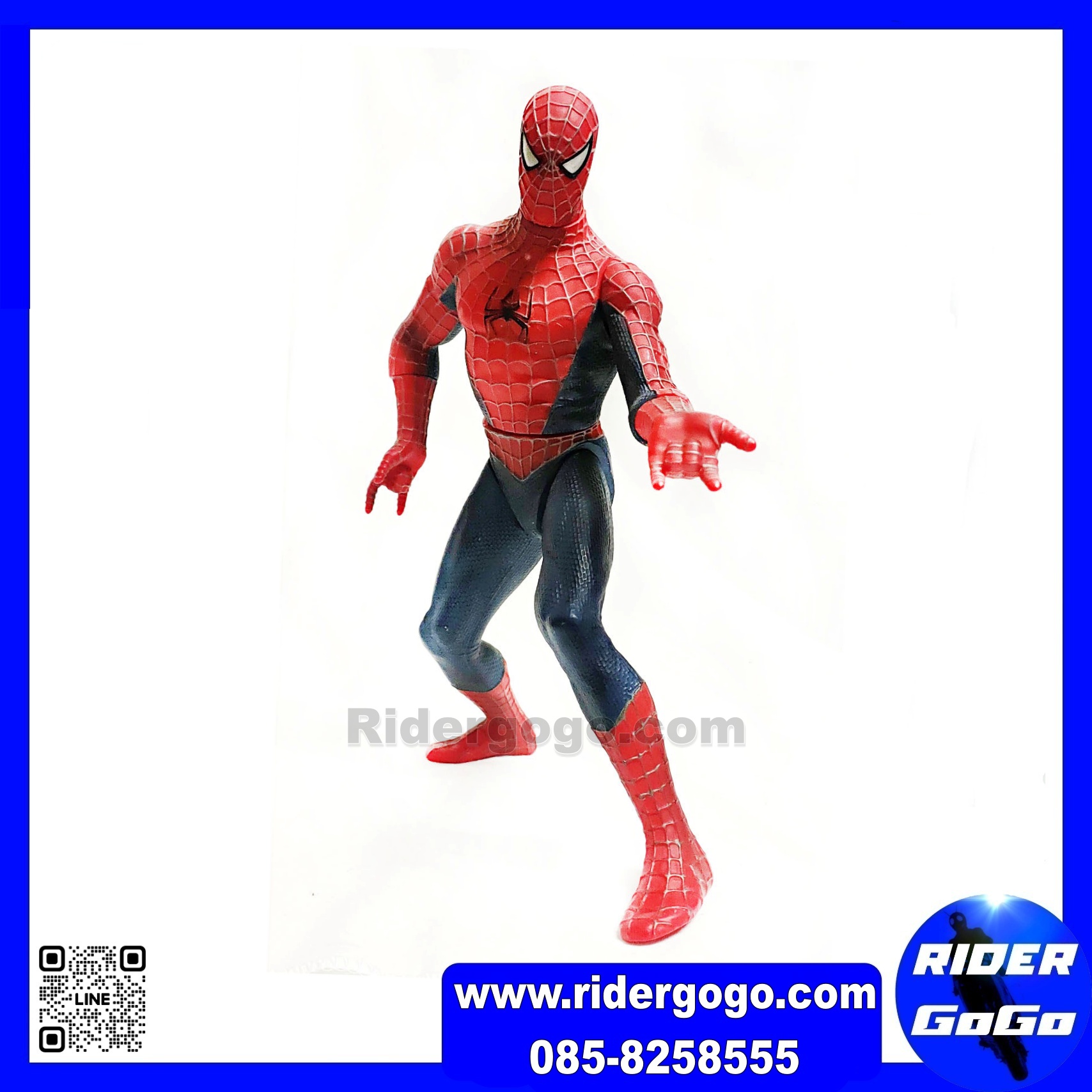 TM& โมเดล สไปเดอร์แมน ไอ้แมงมุม SpiderMan Soft ขนาดใหญ่ ของแท้