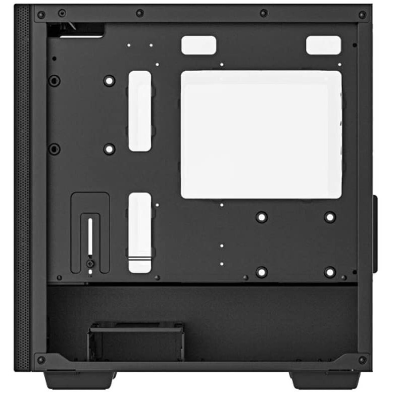 DEEPCOOL MACUBE 110 Black Micro ATX Case with Full-Size Magnetic Tempered Glass #เคสคอมพิวเตอร์