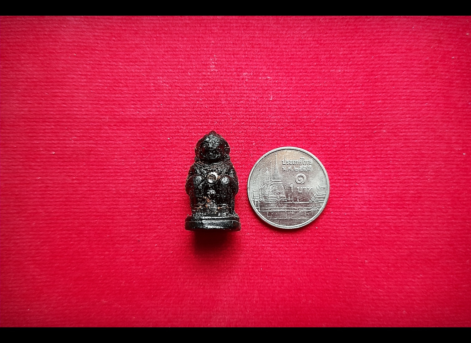 หนุมาน มนต์พระกาฬ(มหาสะท้อน) เนื้อผงคลุกรัก ปี2563 #รับประกันแท้