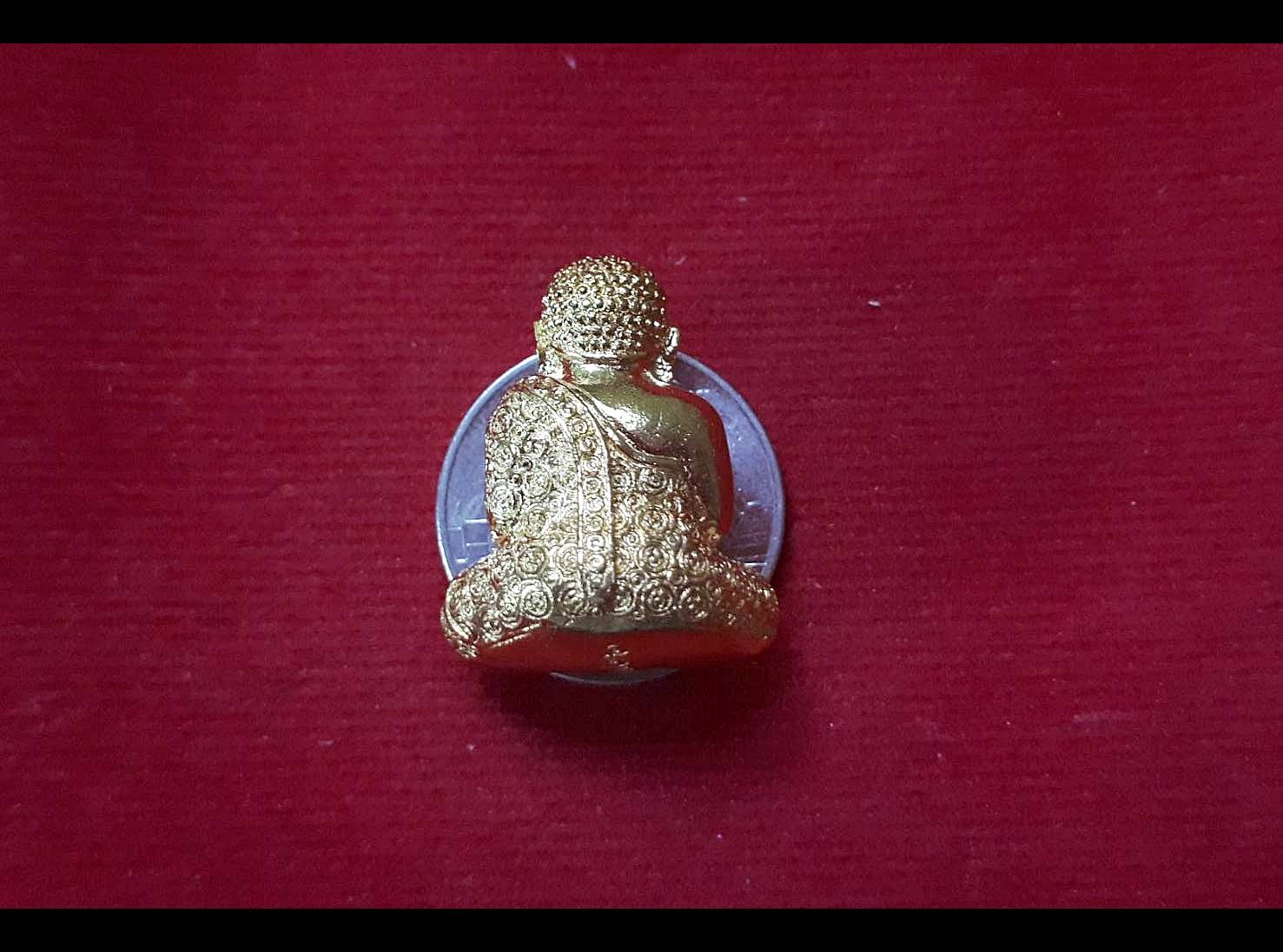 หลวงปู่พระสังกัจจายน์ จีวรลายดอกพิกุล(เข้าพิธีพลิกชีวิต) ปี2563