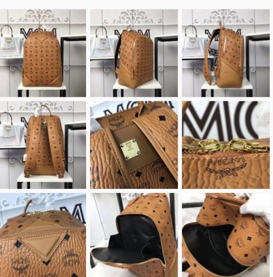 พรีออเดอร์ กระเป๋าเป้ mcm duke backpack 30x41 cm มีหลายสี