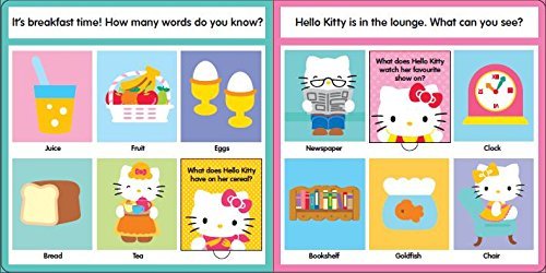 หนังสือภาพเสริมทักษะสำหรับเด็กเล็ก Sanrio Hello Kitty Baby See and Say - First Words