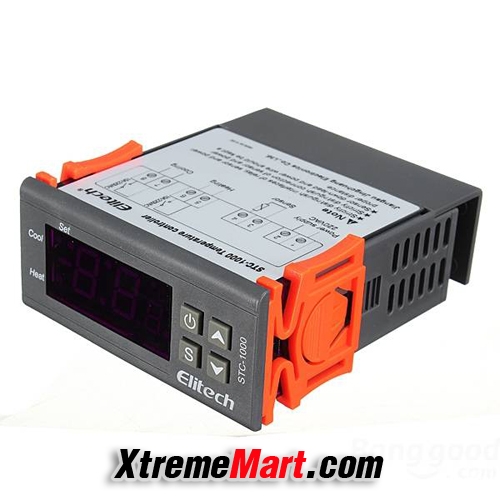 เครื่องวัดอุณหภูมิ Elitech STC-1000 Digital All-Purpose PID Temperature Control Controller
