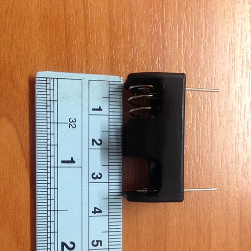 รางใส่แบตเตอรี่ 1/2 AA 1/2AA 14250 Battery Storage Box Case Holder 3.6V