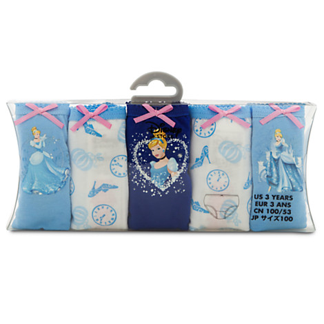 กางเกงชั้นใน Cinderella Underwear Set ไซส์ M(7/8) จาก Disneystore อเมริกา