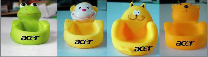 แท่นวางมือถือ, ที่วางโทรศัพท์มือถือ รูปสัตว์ น่ารัก สีสันต่างๆ