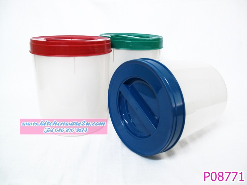 P08771 กระปุกฝาเกลียว 3 กิโล No.1420 สส ราคาส่งต่อ 1 โหล :12 ใบ : 230 บ./โหล