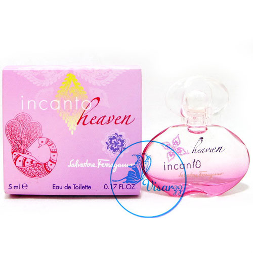 Salvatore Ferragamo Incanto Heaven EDT 5 mL แบบแต้ม กลิ่นหอมแห่งไอสวรรค์หอมหวานสดชื่น ล่าสุดดุจการเสกมนตราร่ายคาถาแห่งสวรรค์