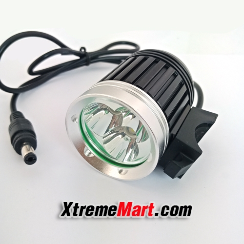 ชุดเซ็ตไฟฉายติดจักรยาน XML-T6 3 หลอด 2500ลูเมน bicycle light and headlight