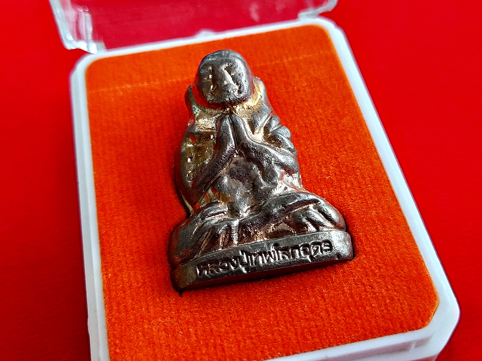 รูปหล่อ หลวงปู่เทพโลกอุดร เนื้อนวะโลหะ ปี2562 #รับประกันแท้ - พระอาจารย์สุริยัณ วัดป่าฉัพพรรณรังสี จ.ชัยภูมิ