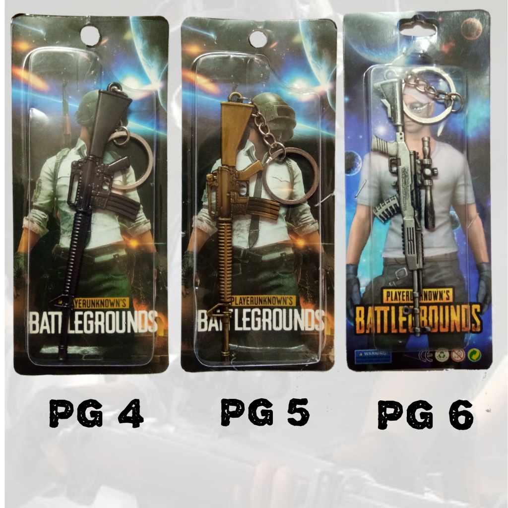 พวงกุญแจพับจี Pubg mobileงานโลหะสุดเท่ห์