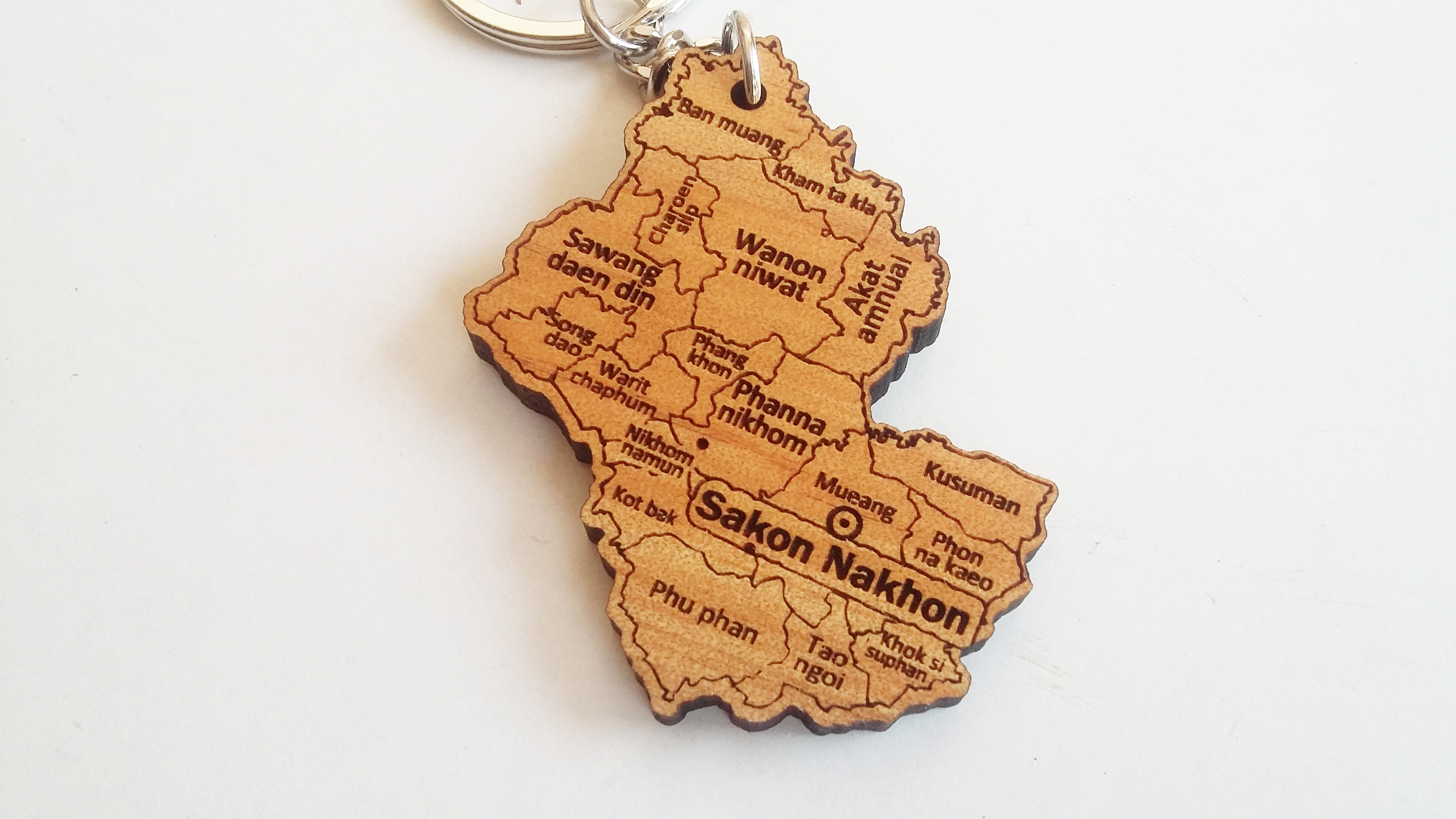 แผนที่จังหวัดสกลนคร