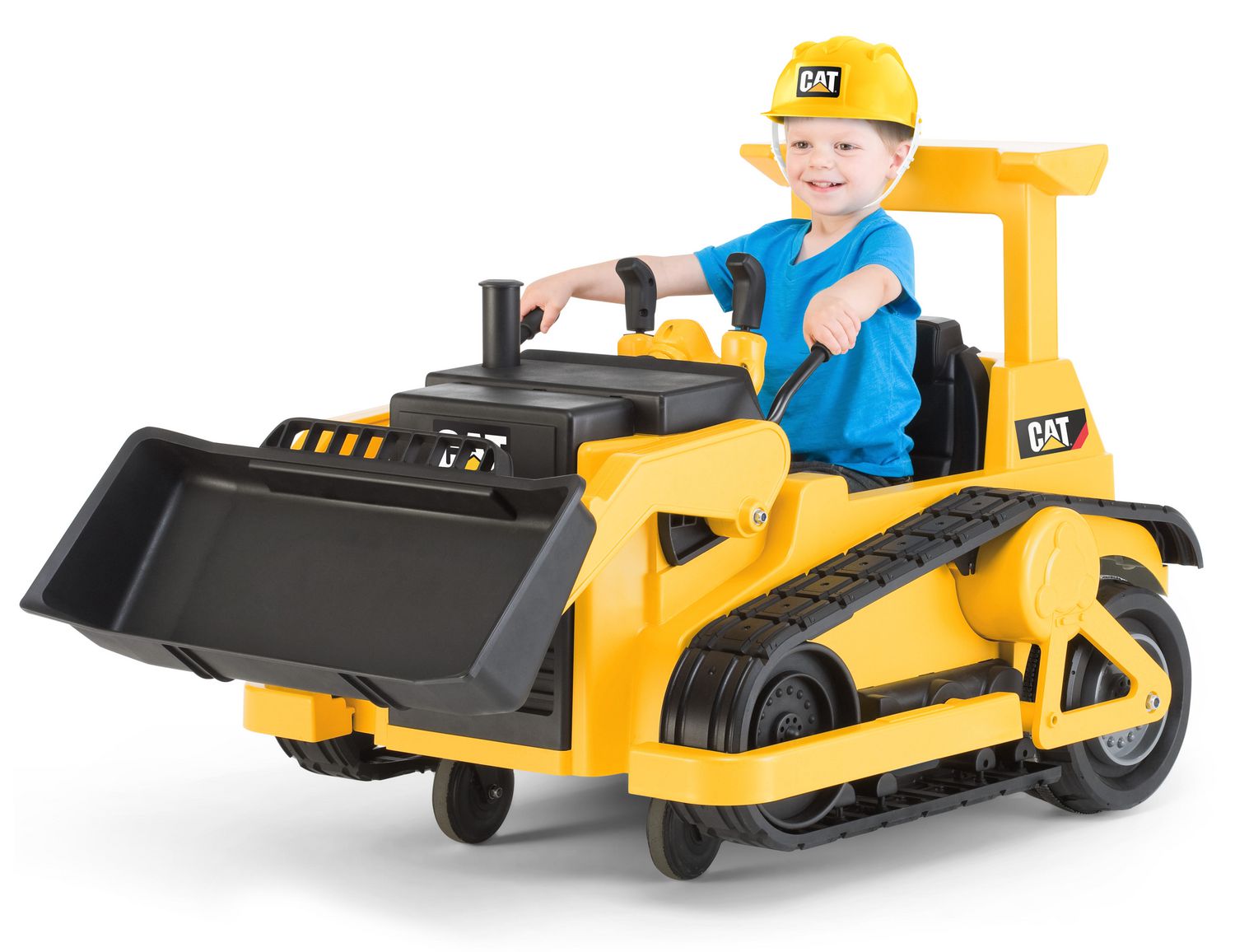 รถตักดินแบตเตอรี่สุดเท่ห์ Kid Trax CAT Bulldozer 12-Volt Battery-Powered Ride-On