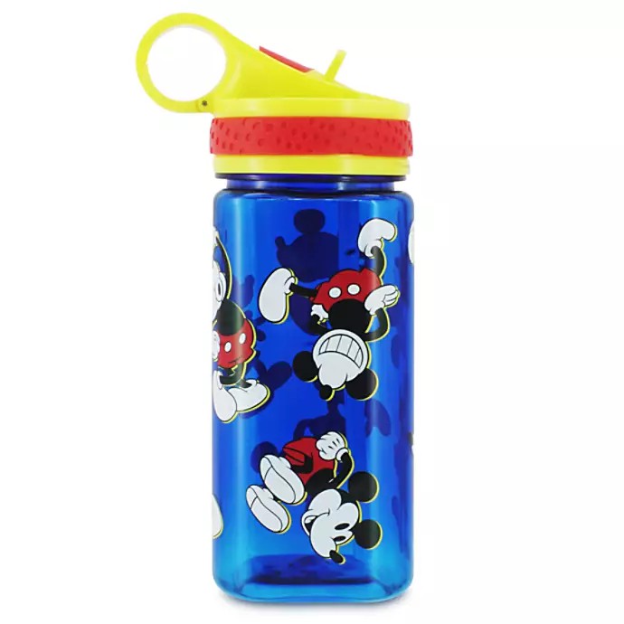 กระติกน้ำแบบหลอดดื่มสำหรับเด็ก Disney Mickey Mouse Water Bottle with Built-In Straw (2020)