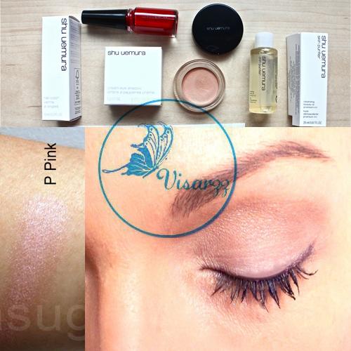 (ลดพิเศษมากกว่า 25%) Shu Uemura Cream Eyeshadow 3.8g สี P Beige อายชาโดว์เนื้อครีม จะใช้เป็นเบสก่อนลงอายชาโดว์ฝุ่นช่วยให้ติดทนและสีชัด ไม่ตกร่อง